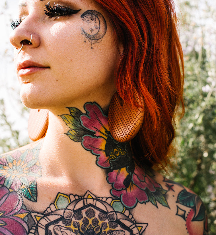 Crosshatch Saba Wooden Ear Weights