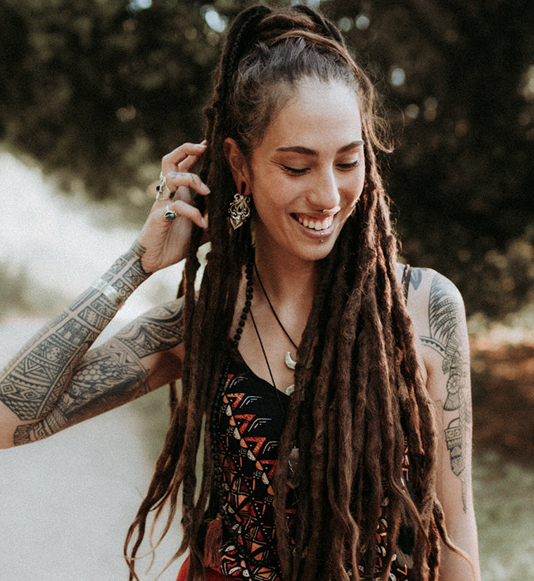 Gaudy White Brass Ear Weights