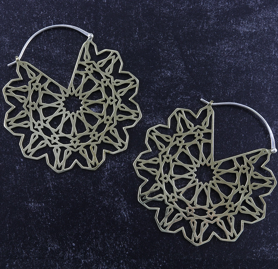 Concord Brass Earrings - Weights