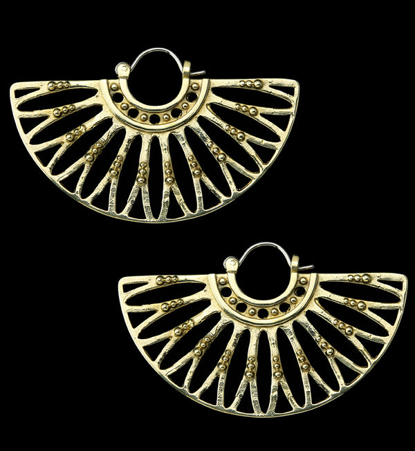 Egress Brass Hangers - Earrings