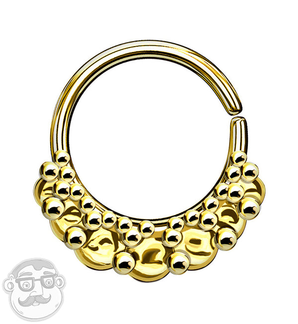 Egress Gold Brass Septum Ring