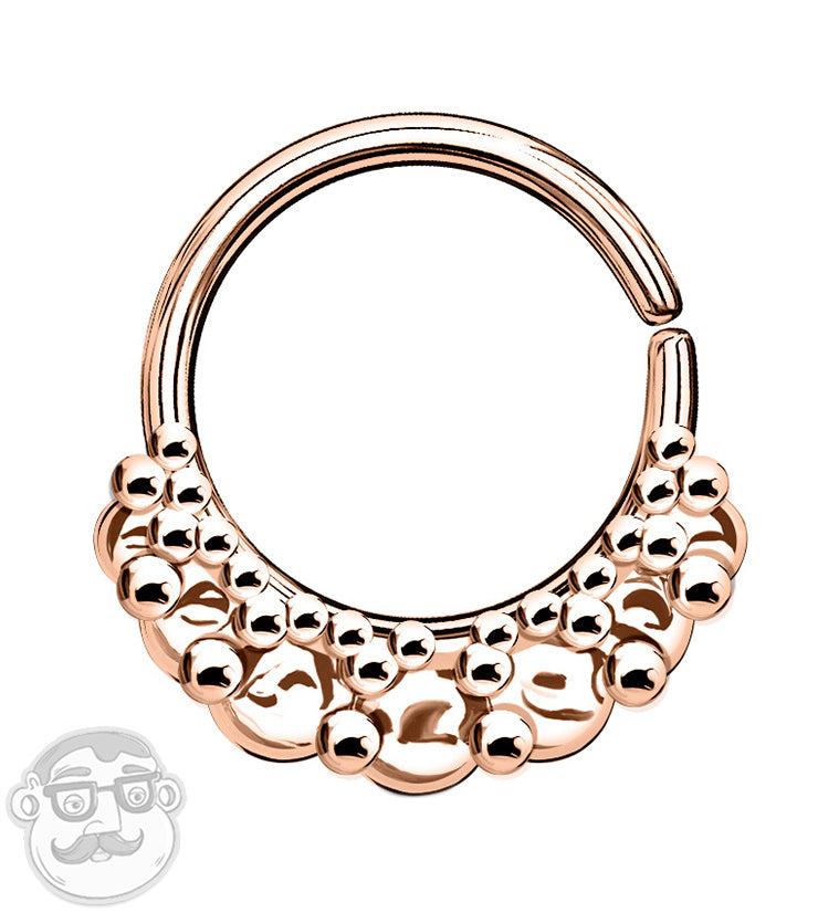 Egress Rose Gold Brass Septum Ring