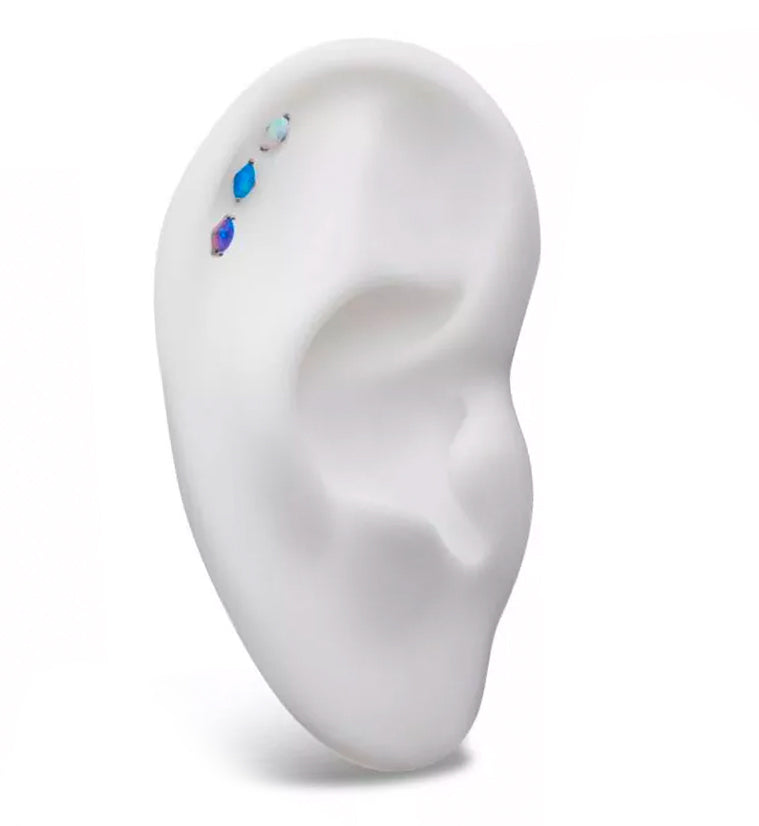 Empress Purple Opalite Threadless Titanium Top