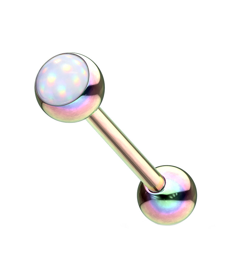 Rainbow PVD Escent Stainless Steel Barbell