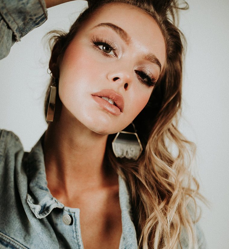 Estoile Titanium & Amethyst Earrings