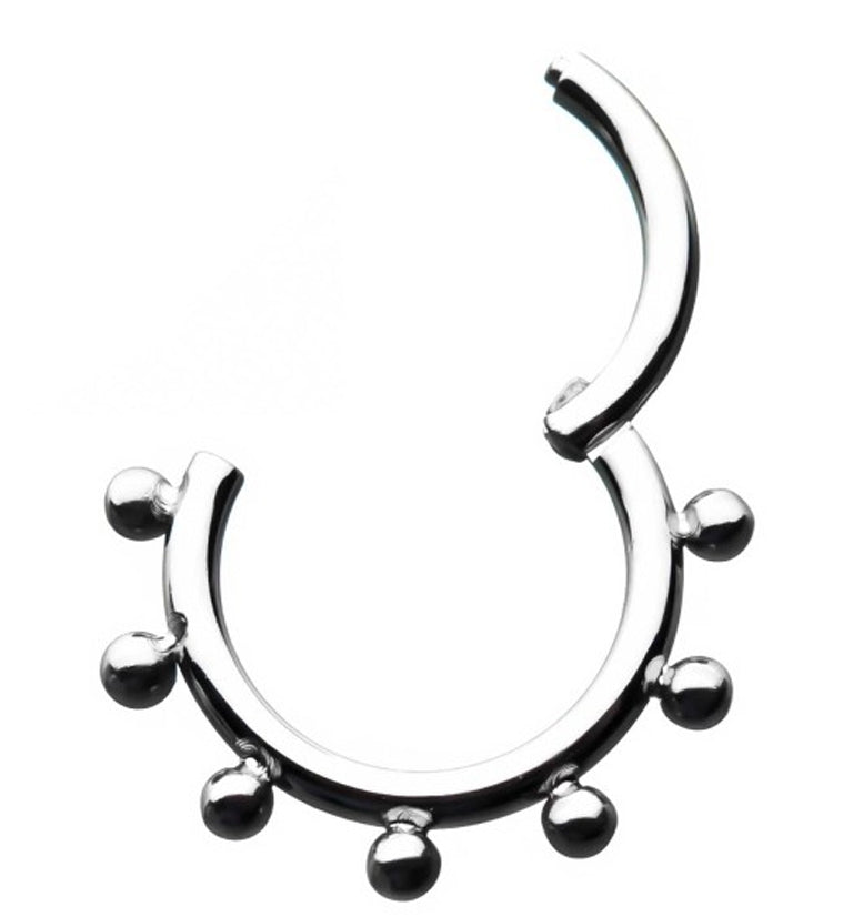 Extrinsic Titanium Hinged Segment Ring