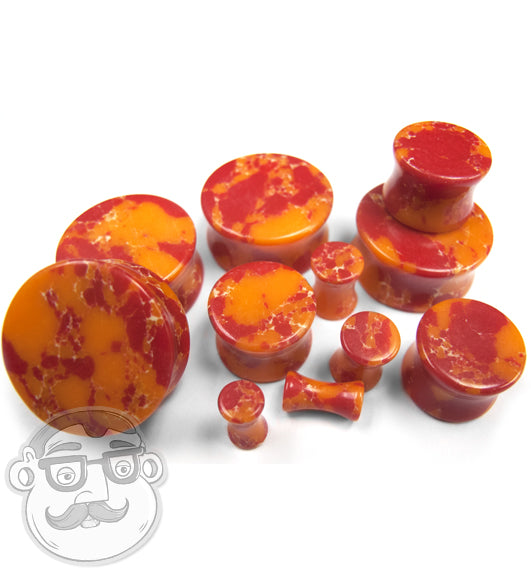 Heated Howlite Stone Plugs