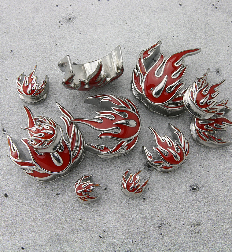 Fire Stainless Steel Saddles