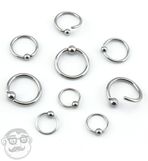 Stainless Steel Anealed Fixed Captive Ring