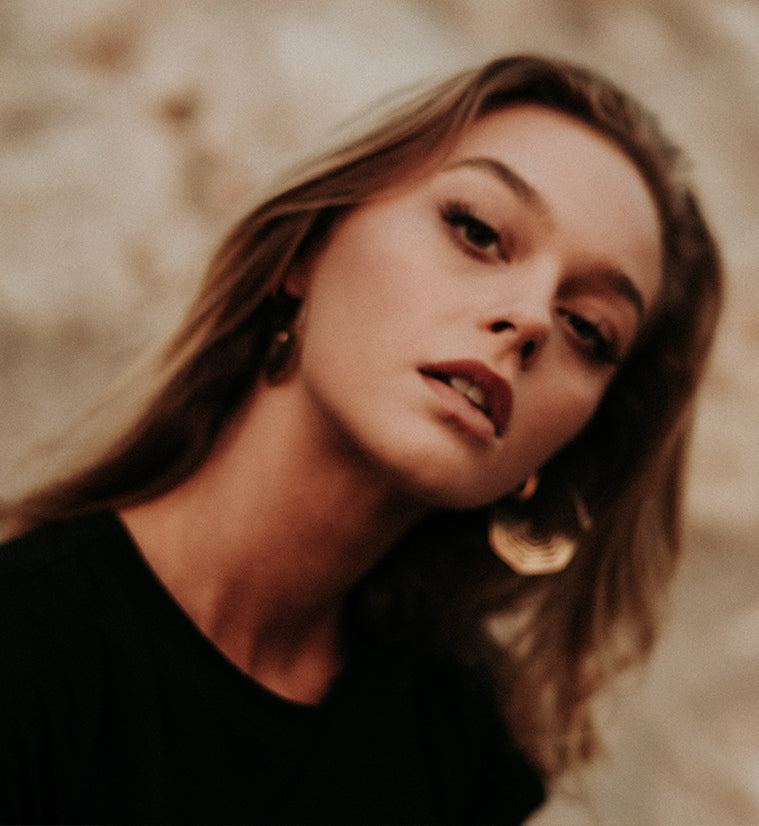 Flank Titanium Hangers - Earrings