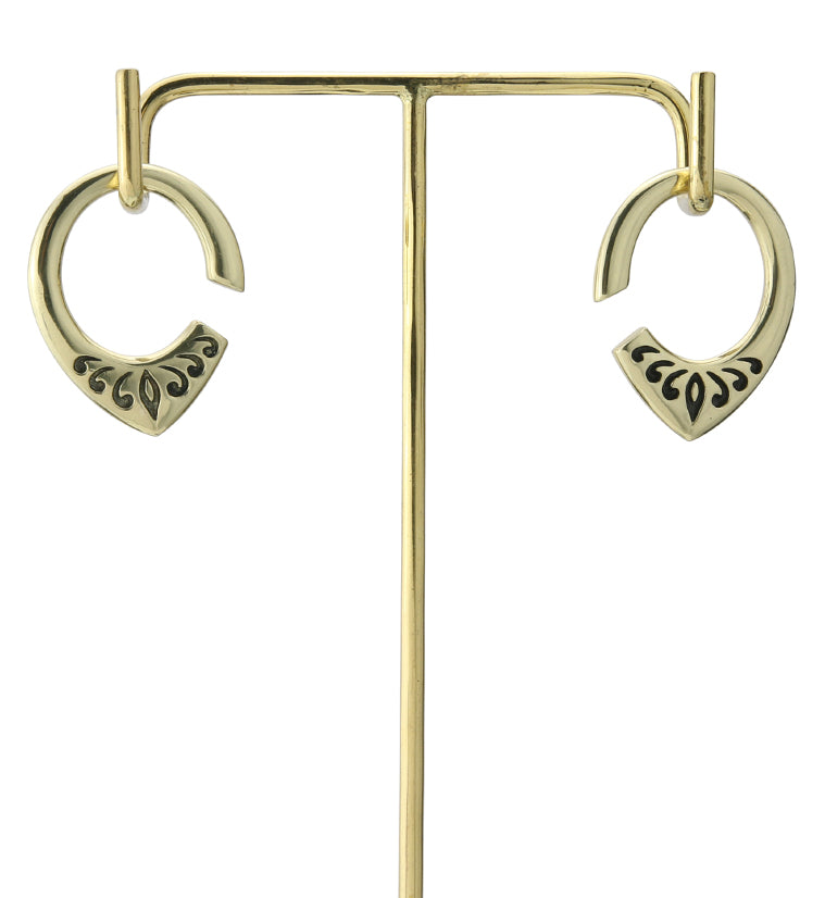 Fleck Brass Ear Weights