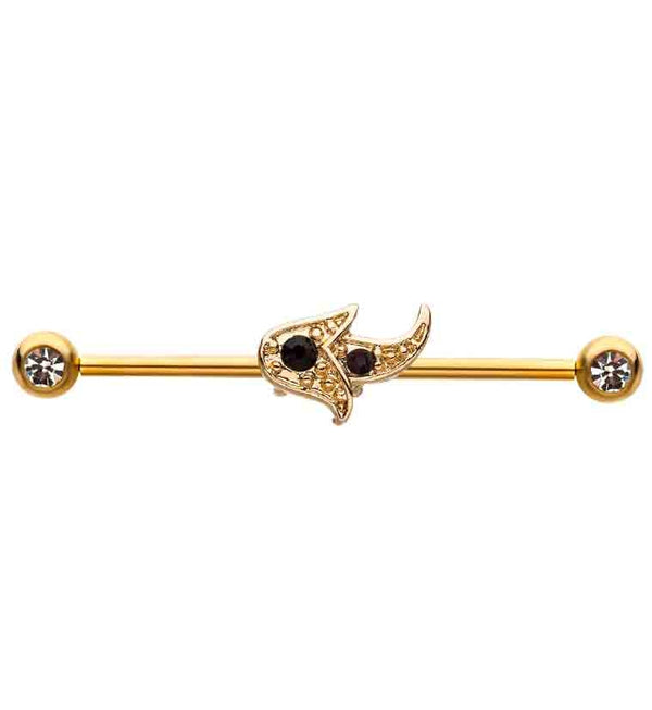 Florid Gold Industrial Barbell