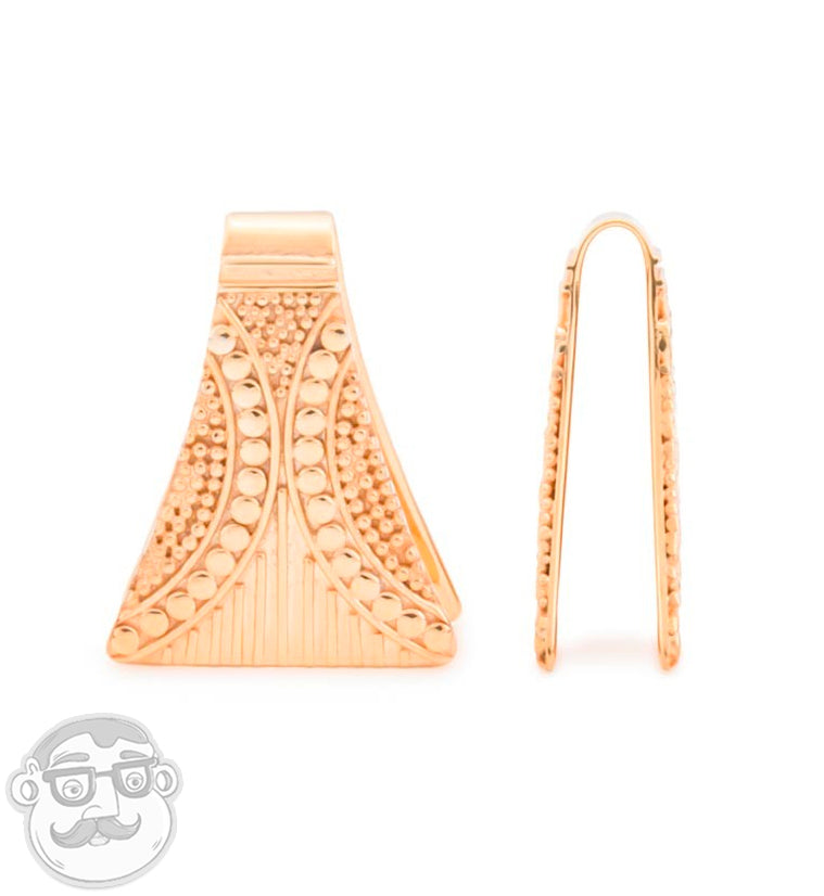 Flume Brass Ear Weights