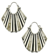 Force White Brass Hangers / Earrings