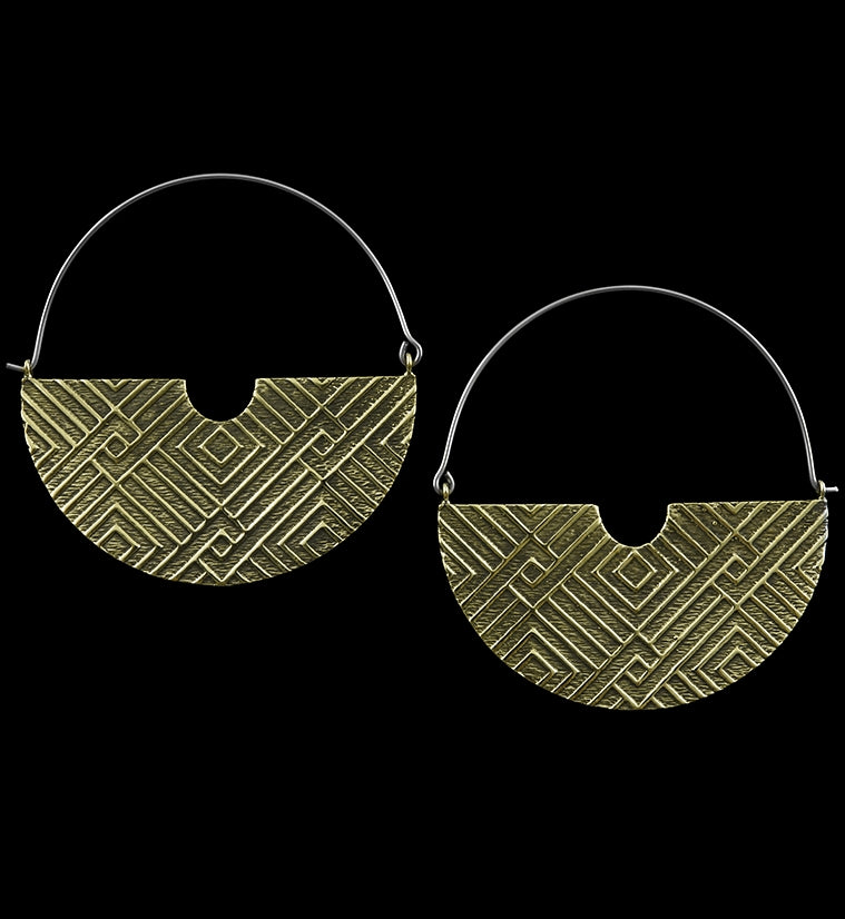 Freight Titanium Hangers / Earrings