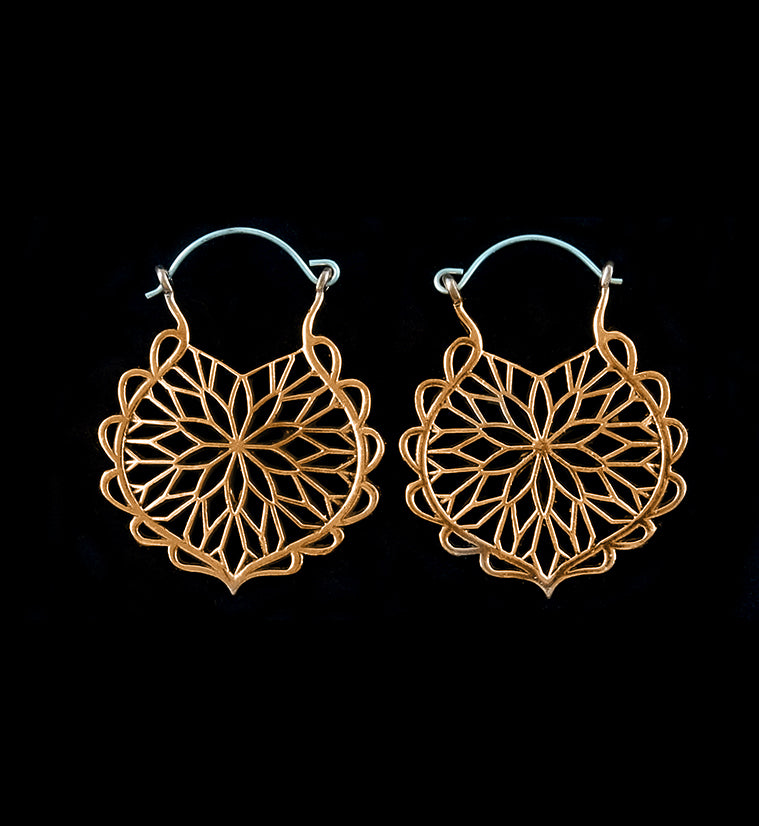 20G Rose Gold Vaunt Brass Hangers / Earrings