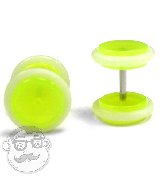 Glow In The Dark Fake Gauges