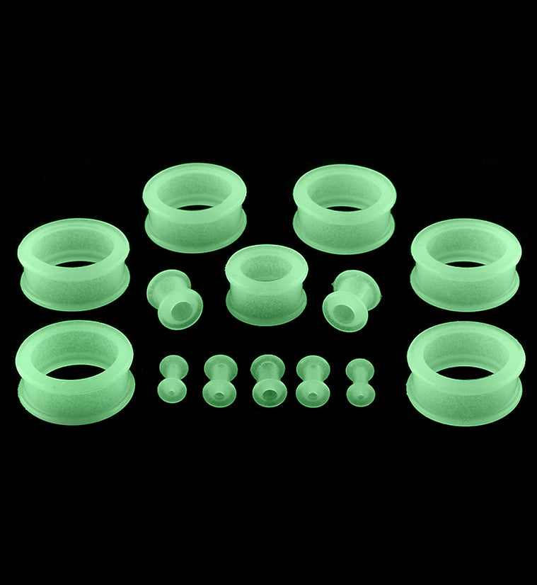 Glow In The Dark Green SiliconeTunnels