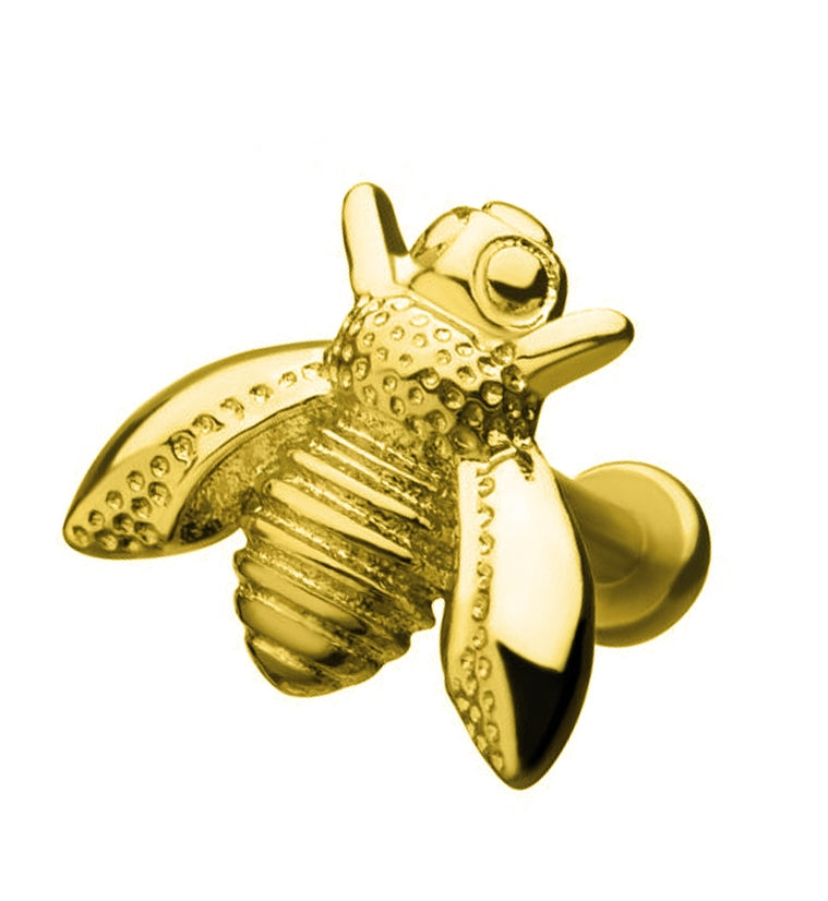 18G Gold Bumblebee Labret