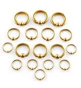 Gold Captive Rings