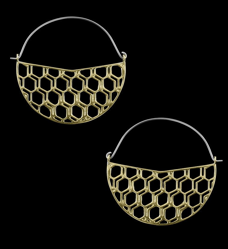 Hexad Titanium Hangers / Earrings