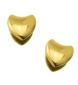 Gold PVD Shield Ear Weights