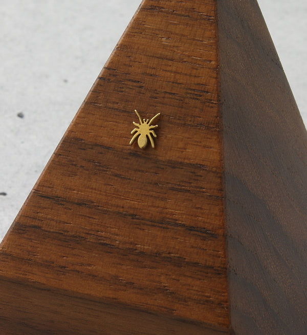 Gold PVD Spider Threadless Titanium Top