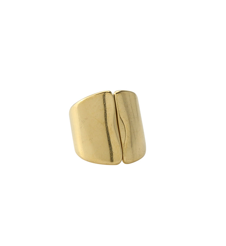 Gold PVD Stainless Steel Hinged Ear Cuff