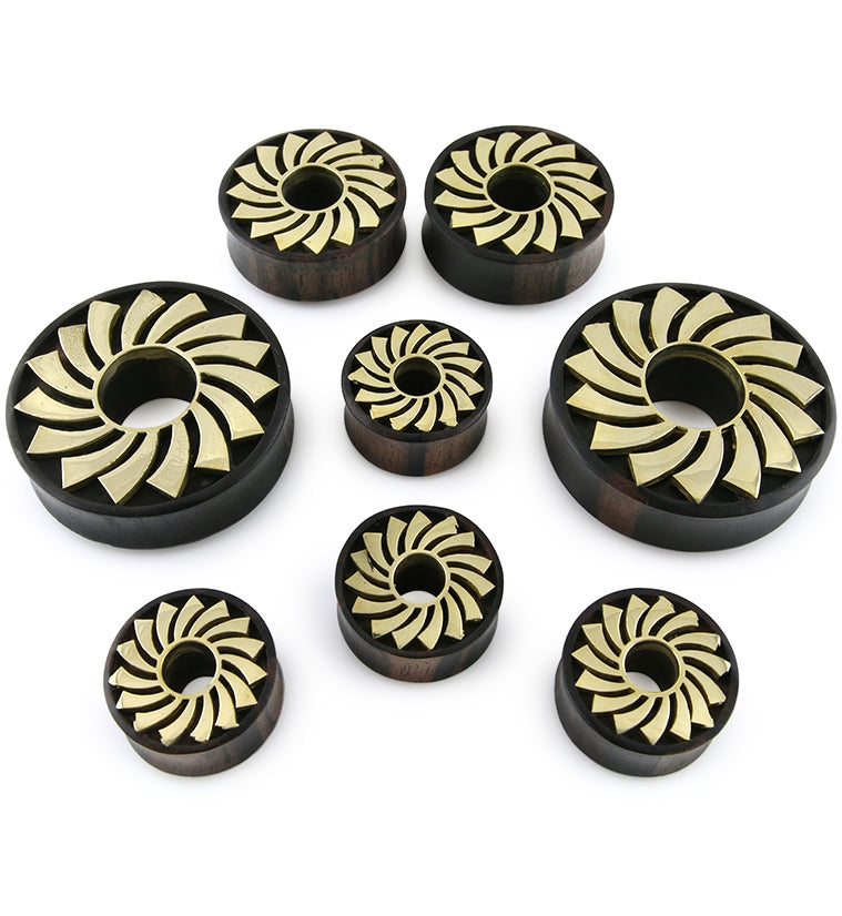 Brass Vane Areng Wooden Tunnels