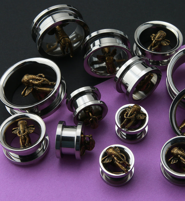 Golden Elephant Stainless Steel Tunnels