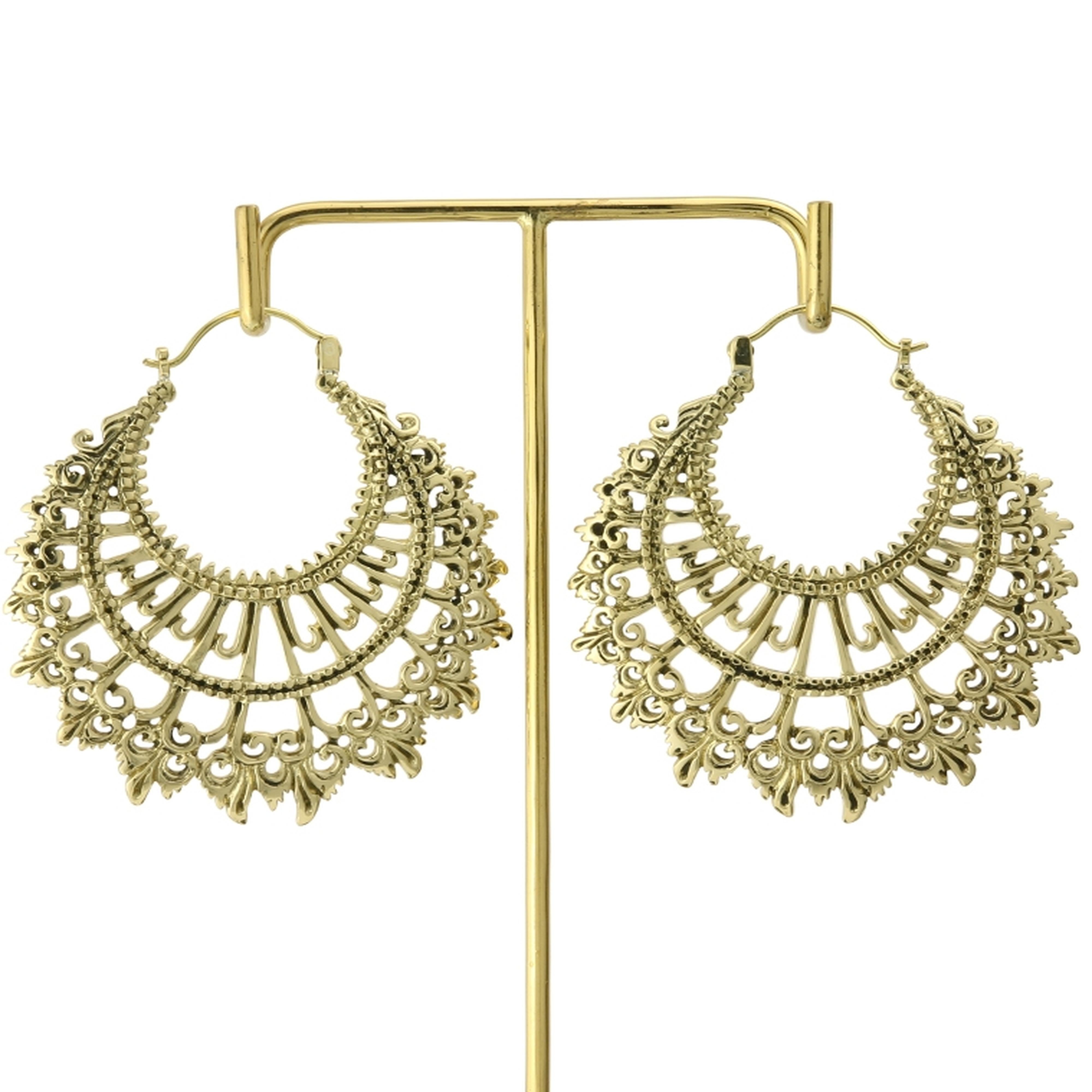 18G Garnish Brass Hangers / Earrings