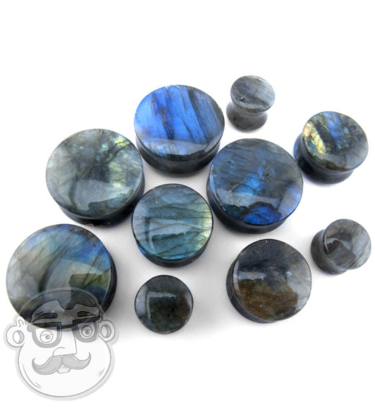 Labradorite Stone Plugs