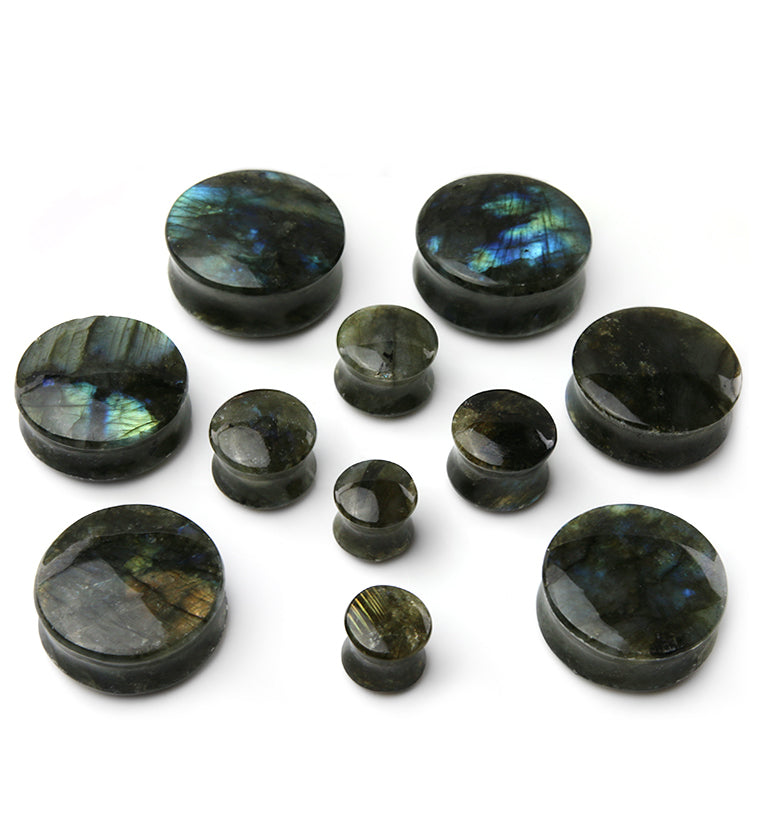 Labradorite Stone Plugs