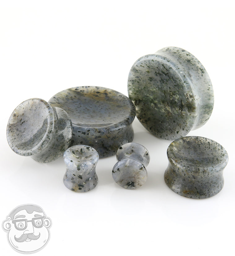 Grass Quartz Stone Plugs