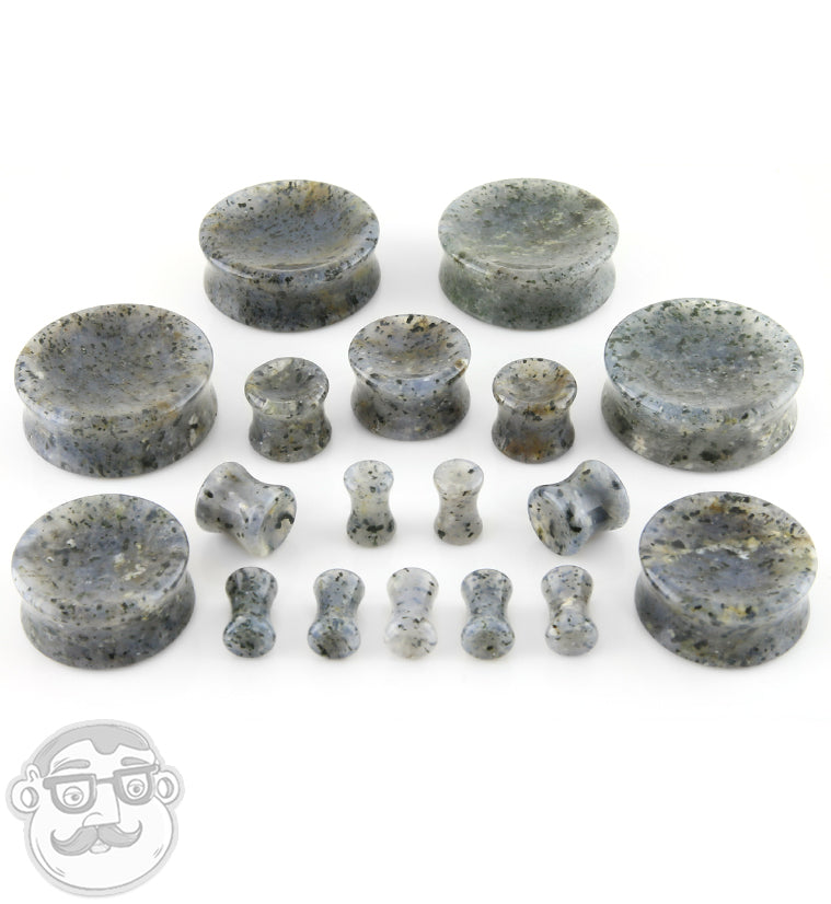 Grass Quartz Stone Plugs