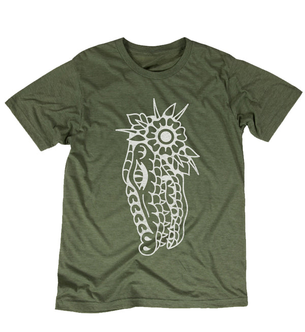 Olive Alligator Tee Shirt