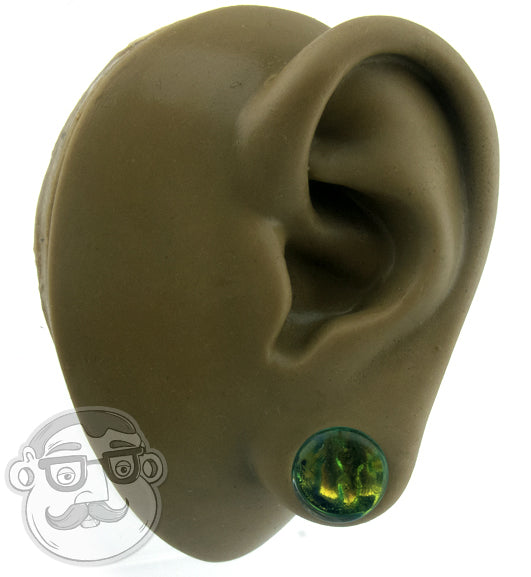 Green Glass Plugs