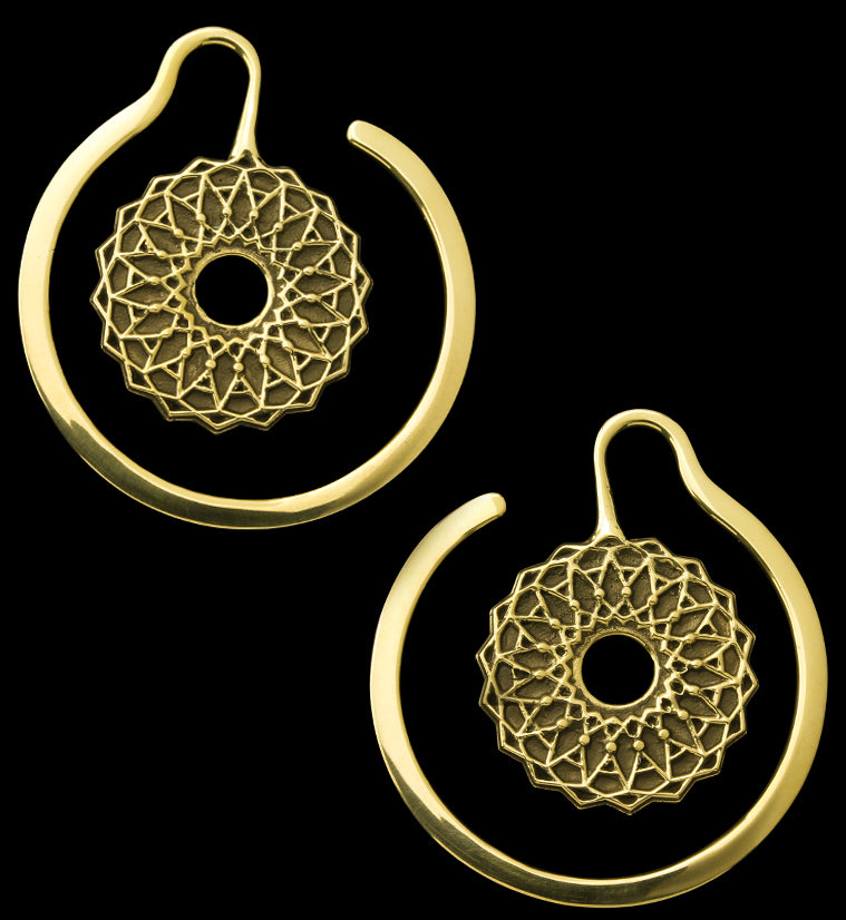 Gyral Brass Ear Weights