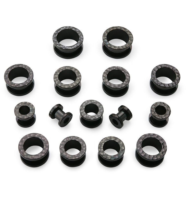 Hammered Black PVD Stainless Steel Tunnels