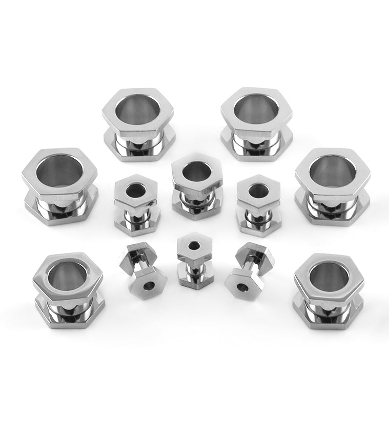 Hexagon Stainless Steel Tunnels