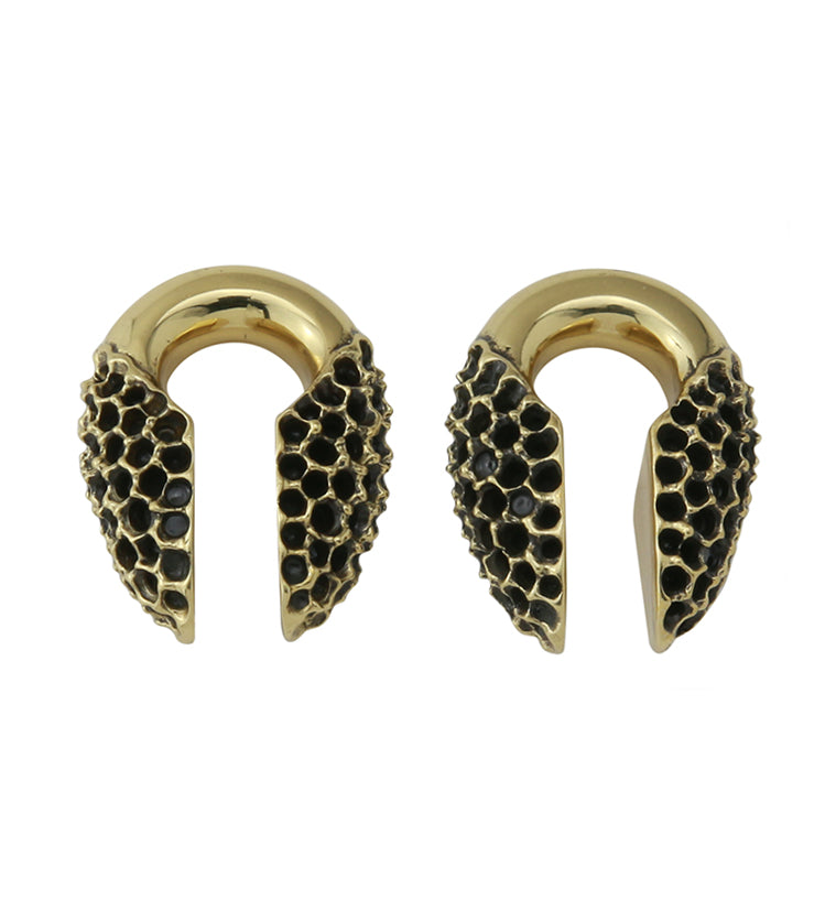 Hive Brass Ear Weights