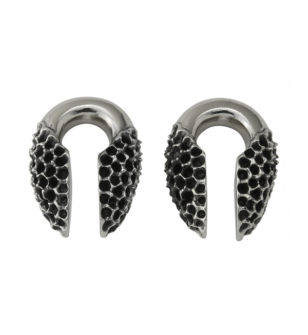 Hive White Brass Ear Weights