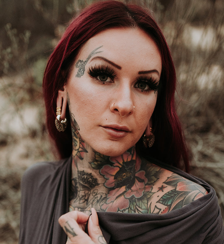 Hive White Brass Ear Weights