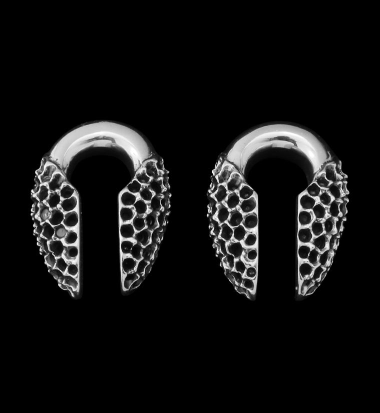 Hive White Brass Ear Weights