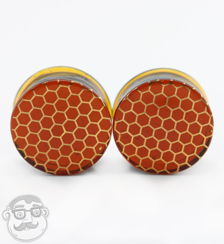 Honeycomb Glass Plugs