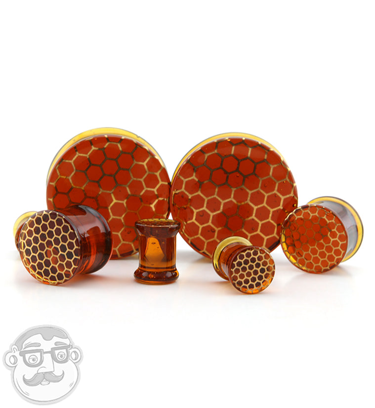 Honeycomb Glass Plugs