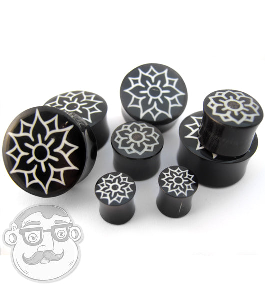 Lotus Flower Horn Plugs