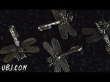 Dragonfly Brass Ear Weights