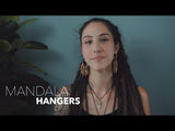 Golden Mandala Hangers