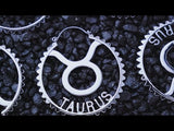 Taurus Sign Plug Hoops